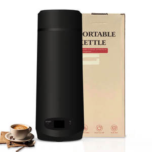 Bouilloire électrique japonaise 350ML <span class=keywords><strong>chauffe</strong></span>-eau à double paroi avec intérieur en acier inoxydable chauffage rapide Portable pour <span class=keywords><strong>voiture</strong></span> cadeau Gadget - Product Image 5