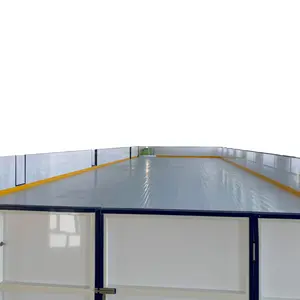 hockey synthetic ice rink roll skating boards good price synthetic ice rink
