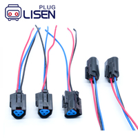 Connecteur de capteur Lisen TE 7-1437710-6 3 broches femelle, faisceau de câblage de feux arrière de marche arrière pour Ford Orion MK2 MK3 1985-1993
