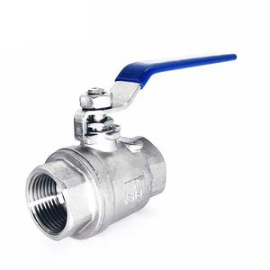 Válvula de Bola de Acero Inoxidable de 1 Pulgada con Rosca Interna para Uso Industrial en Agua - Product Image 1