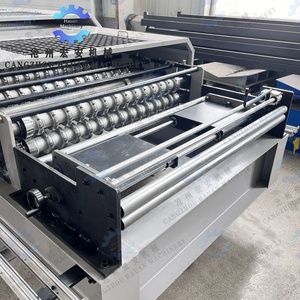 Construction Site Temporary Housing Roof <b>Sheet</b> Forming Machine with Gear and Bearing CE Certified PLC Control - Product Image 4