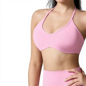 Sujetador deportivo sin espalda para mujer, transpirable, <span class=keywords><strong>de</strong></span> alta sujeción, elástico en cuatro direcciones, ideal para <span class=keywords><strong>yoga</strong></span> y ropa deportiva, venta al por mayor - Product Image 2