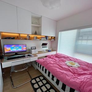 Sistema Tatami <span class=keywords><strong>a</strong></span> Parete Intera di Alta Qualità con Scaffali Rimovibili per Personalizzazione di Studi e Camere da Letto in Case Private Europee - Product Image 3