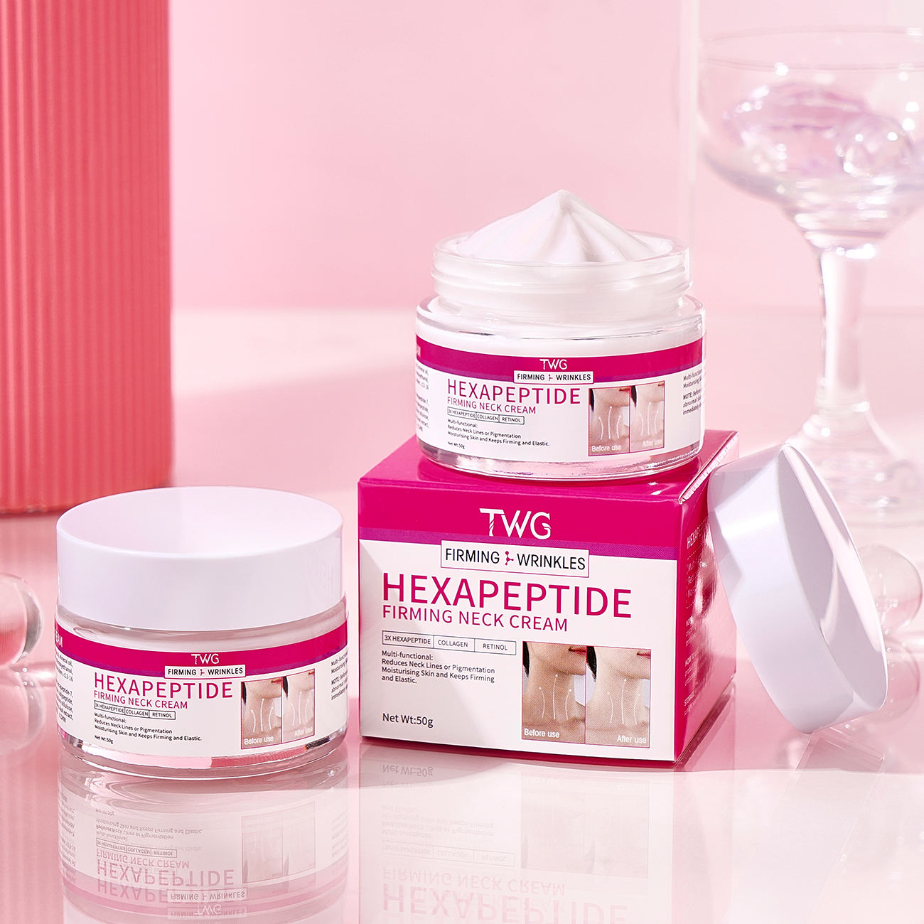 5825 TWG Hexapeptide Firming Neck Cream 50g