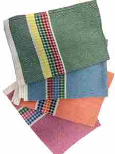 Yarn Dyed Polyester/Cotton Woven Disposable Antimicrobial Quick-Dry Solid Color <b>Kitchen</b> <b>Towels</b> - Product Image 3