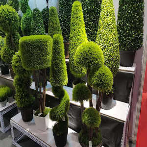 Rama de pino ciprés para interiores y exteriores, planta <span class=keywords><strong>en</strong></span> <span class=keywords><strong>maceta</strong></span> <span class=keywords><strong>grande</strong></span>, decoración <span class=keywords><strong>grande</strong></span>, árbol de cedro de pino ciprés Artificial, árbol de bonsái Artificial - Product Image 2