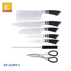 Juego de <span class=keywords><strong>Cuchillos</strong></span> de Cocina de Acero Inoxidable de 8 Piezas con Soporte Giratorio Acrílico, Cuchillo de <span class=keywords><strong>Chef</strong></span>, <span class=keywords><strong>Cuchillos</strong></span> de Cocina en Caja de Regalo - Product Image 6