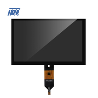 7 ''7 pulgadas IPS grado automotriz 800x480 resolución TN USB I2C interfaz LCD pantalla táctil