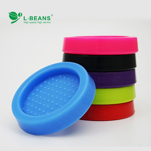 แผ่นรองซิลิโคน L-Beans สำหรับเครื่องชงกาแฟ อุปกรณ์เสริมแผ่นรองแทมป์ สีม่วง - Product Image 4