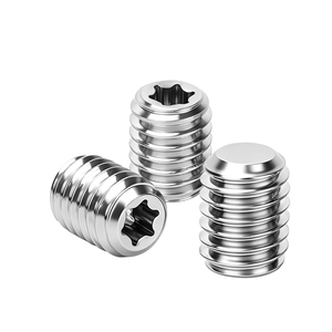 Tornillo de fijación de extremo plano de acero inoxidable 304 M2-M10, venta al por mayor de múltiples especificaciones, ranura TORX integrada, antirrobo y antidemoliciones - Product Image 4