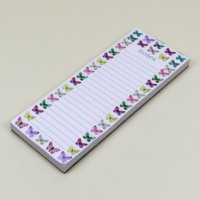 Bloc de notas adhesivo con impresión personalizada con imán Offset Paper Market Shopping List Memo Notes Pad Autoadhesivo Bloc de notas de bolsillo