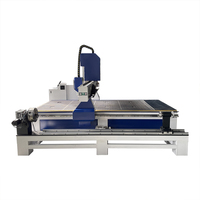 Routeur CNC LEEDERCNC pour la fabrication de crosse de fusil, dispositif rotatif 4ème axe, machine de traitement de crosse de fusil