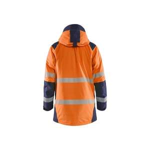 Blaklader-445719875389XXXL Hi-Vis เสื้อกันหนาว Parka สีส้ม/น้ำเงิน-ชุดทำงาน HI-VIS 7330509857649 - Product Image 2