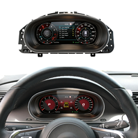 Panel Instrumen Speedometer Digital Mobil Virtual Cockpit 12,3 Inci untuk VW Passat B6 B7 CC 2012-2016 Upgrade Dashboard Otomatis