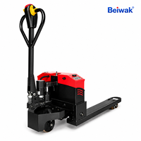 Chariot élévateur électrique hydraulique portable Beiwak 1500KG 2000KG, transpalette manuel, chariot élévateur à palettes électrique 24V, chariot à palettes électrique pour atelier, certifié CE