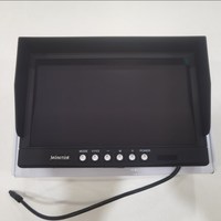 Monitor mobil LCD 10.1 inci, dengan layar IPS TFT tampilan belakang dan kombinasi alat bantu mundur
