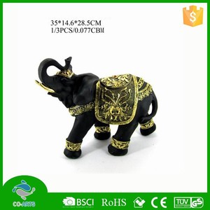 2015 Nuevo producto Artículos decorativos de mesa Artesanía de elefante de resina - Product Image 1