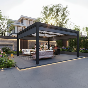 <span class=keywords><strong>Pergola</strong></span> Bioclimatique Automatique en Aluminium Thermolaqué pour Balcon, Terrasse Préfabriquée, Jardin - Fournisseur Européen - Product Image 1
