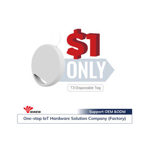 Отслеживание местоположения в реальном времени мини-брелок Ibeacon настраиваемый одноразовый Bluetooth-трекер - Product Image 2