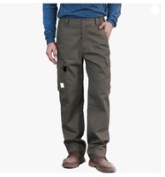 Pantalon FR pour homme, résistant aux flammes, antistatique, haute visibilité, sécurité, 100% coton, pré-lavé, bande réfléchissante argentée, vêtements de travail pour charpentier