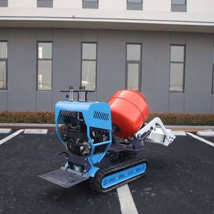 Mini máquina mezcladora y bomba de hormigón accionada por motor diésel de alta eficiencia con engranajes de caja de cambios de motor de componentes centrales - Product Image 4