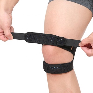 Penyangga Lutut Tendon Patela Adjustable Boer, Penopang Lutut Profesional untuk Pereda Nyeri saat Bermain Basket dan Lari - Product Image 2