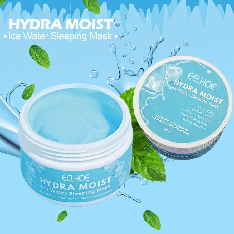 EELHOE Deeply Hydrates skin Moisturizing Brightening skin Treat dryness Hydra Moist Ice Water Sleeping Mask
