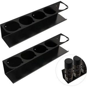 Organizador de Herramientas de Pared para Botellas de Spray, Soporte Metálico de Pared para Almacenamiento de Botellas de Spray para Garaje - Product Image 1