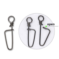 Klip Pancing Baja Anti Karat Palmer Coastlock Barrel Swivel Fishing Snap Fishing Barrel Swivel Safety Snap Swivel Lure Clips