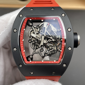 New upgraded version RN 055 model, black ceramic case, 13.5 mm thick, comfortable, shock-resistant, durable, men's <b>watch</b> - Product Image 1