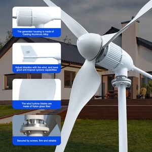 ระบบไฮบริดพลังงานลมและพลังงานแสงอาทิตย์ Smaraad 6KW พร้อมแผงโซลาร์เซลล์ 4 ชิ้น ตัวควบคุมพลังงานลมและพลังงานแสงอาทิตย์ แบตเตอรี่ คลังสินค้า EU รุ่น SM6-6000W+แผงโซลาร์เซลล์ 4 ชิ้น - Product Image 2