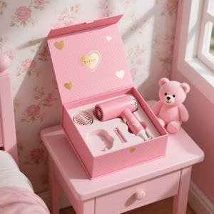 Boîtes d'emballage rigides magnétiques personnalisées en matériaux recyclés biodégradables avec laminage mat et doublure en éponge pour l'électronique - Product Image 1