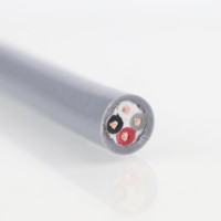 Cable de Control Flexible con Conductor de Cobre y Blindaje de PVC CY 4G2.5 LIBIN -20C~+70C para Automatización Industrial, Máquinas Herramienta y Equipos