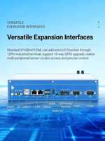 Nueva Mini PC Industrial Resistente J6412 de Cuatro Núcleos y 4 Hilos, DDR4, SSD, Preinstalada con Windows 11, Conector Phoenix de 12V-36V CC, 3 Años de Garantía