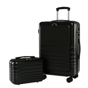 Valise Yongsheng 20 pouces à roulettes silencieuses universelles, valise de voyage résistante aux chocs 26 pouces, couleur unie, unisexe - Product Image 5