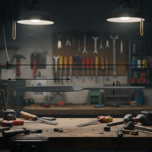 Cincel 991 F, Longitud L, Ancho B, para Trabajos en Metal - Product Image 3