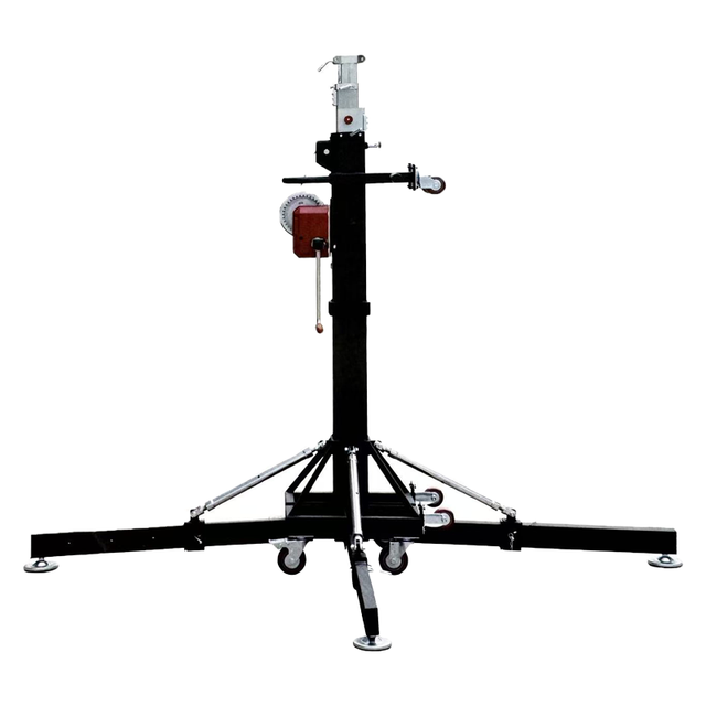 Portable 2 Years Warranty Load 220kg Max 5.4m line array lift tower Dj Light Stand Aluminum Truss Lifting Tower Speaker Stand