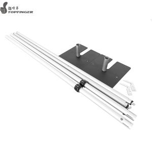 ชุดท่อและผ้าม่านแบบปรับได้พร้อมแผ่นฐานแสดงสินค้าสำหรับงานแต่งงานอุปกรณ์ตกแต่งสำหรับงานเลี้ยง - Product Image 5