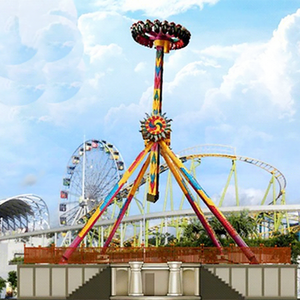 Atracción de Aire Libre: Frisbee Gigante 360 de 23 Asientos, Fabricado en Fibra de Vidrio y Acero - Product Image 1