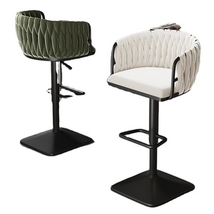 Thanh Ghế nhung sang trọng với ghế thanh điều chỉnh chiều cao - Product Image 4