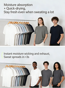 T-shirt pour <span class=keywords><strong>homme</strong></span> Designer Mondrian Color, polyester UPF50+, séchage rapide, protection <span class=keywords><strong>anti</strong></span>-<span class=keywords><strong>UV</strong></span>, logo personnalisé, fabricants de tissus - Product Image 4