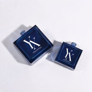 Perfume de Lujo Eau De Parfum 100ML 50ML Elegante Botella de Perfume de Vidrio Azul <span class=keywords><strong>para</strong></span> Hombre y <span class=keywords><strong>Mujer</strong></span> - Product Image 6