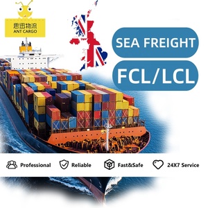 FCL保険と15-50日間のトランジットで英国への無料通関輸送代理店輸送中国海上貨物輸送 - Product Image 1