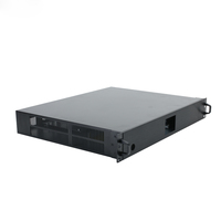 Boîtier de serveur industriel 1,5U robuste, blindé EMI, pour montage en rack ou mural, pour centre de données et réseaux