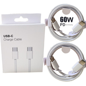 Cable de Carga Rápida Tipo <span class=keywords><strong>C</strong></span> a Tipo <span class=keywords><strong>C</strong></span> de Alta Calidad de 60W para iPhone 17 16 15 Pro Max 14, Cable de Datos USB <span class=keywords><strong>C</strong></span> - Product Image 6