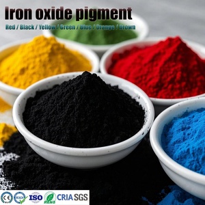 Pigments d'oxyde de fer rouge, jaune et noir pour revêtements de béton et production de briques – Fournisseur en gros, prix direct usine <span class=keywords><strong>Fe2O3</strong></span> - Product Image 1