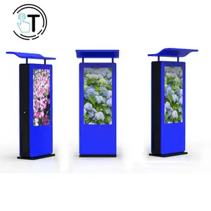 Ip65 Outdoor Display Digital Signage OEM 55 Inch IP65 Wifi 5G Outdoor LCD Display Digital Signage And Displays Advertising Player Touch Kiosk Screen Monitor