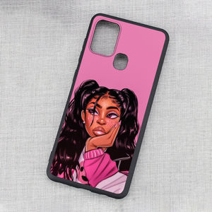 <span class=keywords><strong>Cartone</strong></span> <span class=keywords><strong>animato</strong></span> nero ragazze stampato morbida custodia del telefono cellulare per Samsung <span class=keywords><strong>Galaxy</strong></span> A54 A32 S25 finitura opaca antiurto - Product Image 5