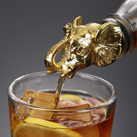 Verseur de vin aérateurs de vin 3D Design Animal en alliage verseur de vin bouteille décanteur bec Unique cadeau idées accessoires de Bar