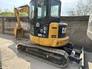 Mini-excavatrice d'occasion CAT 305SR, 5 tonnes, excavatrice hydraulique sur chenilles d'occasion avec godet de 0,2 m³ - Product Image 5